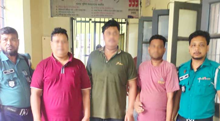 রাজশাহীতে গোলাগুলির পর চাঁদাবাজ সাংবাদিকসহ তিনজন গ্রেপ্তার