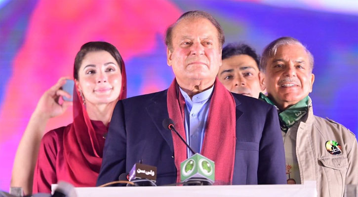 খালাস পেলেন নওয়াজ শরীফ