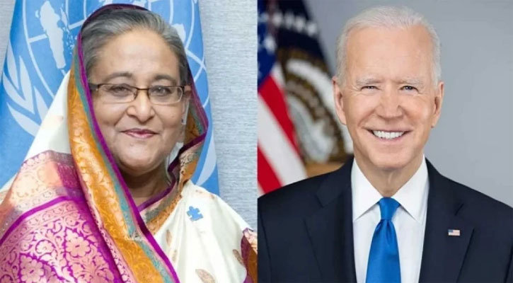 বাইডেনের চিঠির জবাব দিলেন শেখ হাসিনা
