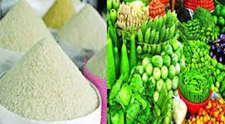 সবজির বাজারে স্বস্তি, বেড়েছে চালের দাম