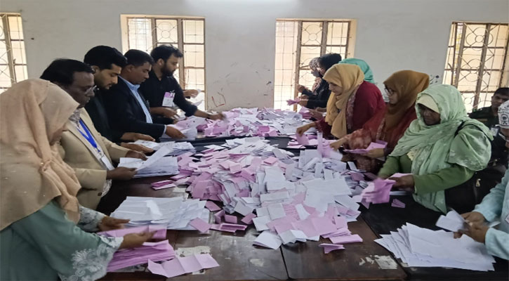 ভোট গ্রহণ শেষ, শুরু গণনা