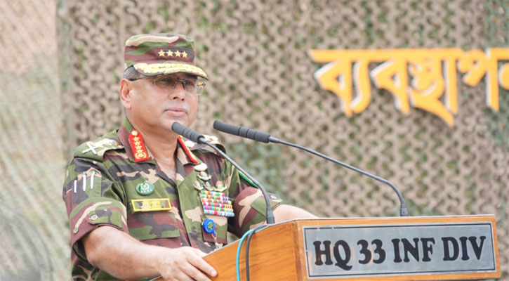 সেনারা দেশের প্রয়োজনে মাঠে ছিল, এখন ব্যারাকে ফিরে যাচ্ছেন: সেনাপ্রধান