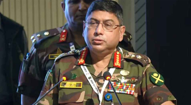 নারীদের বাদ দিয়ে উন্নয়ন চিন্তা করা ভুল: সেনাপ্রধান