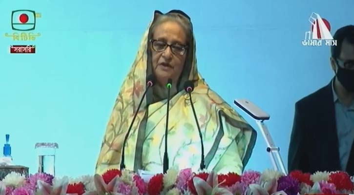 একুশে বইমেলা উদ্বোধন করলেন প্রধানমন্ত্রী