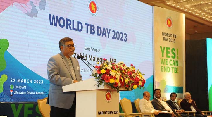 প্রতিদিন দেশে ১০০ জন যক্ষ্মা রোগী মারা যায় : স্বাস্থ্য মন্ত্রী 