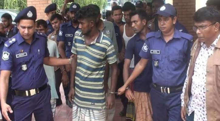 গরু ব্যবসায়ীকে হত্যা ও ১৪ লাখ টাকা লুটের ঘটনায় ৯ ডাকাত গ্রেফতার