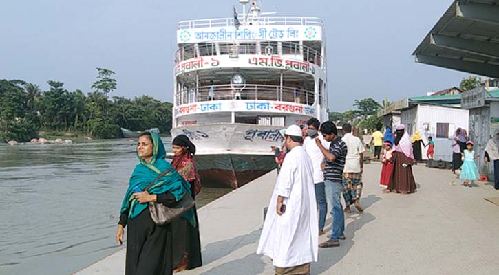 বন্ধ হলো ঢাকা-বরগুনা লঞ্চ চলাচল 