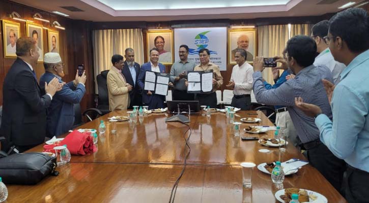 সাইফ পাওয়ারটেক ও কলকাতা বন্দর কর্তৃপক্ষের মধ্যে সমঝোতা সই