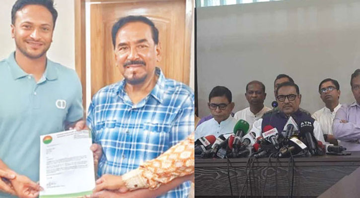 বিএনএমে যোগ দিয়েছিলেন সাকিব, যা বললেন ওবায়দুল কাদের 