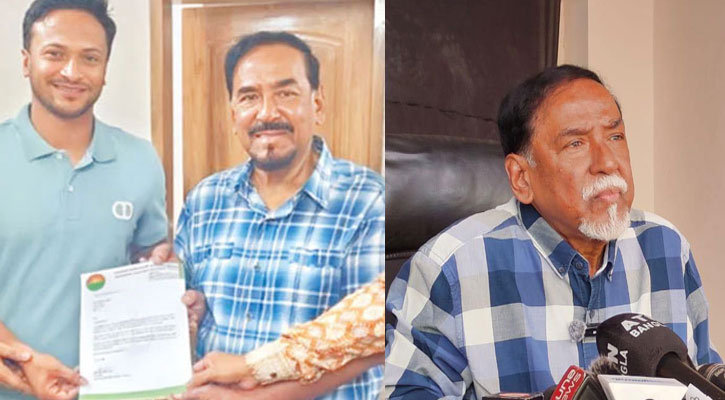 সাকিবের ছবি নিয়ে তোলপাড়, যা বললেন মেজর হাফিজ