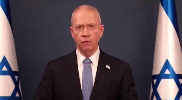 প্রতিরক্ষামন্ত্রীকে বরখাস্ত করলেন নেতানিয়াহু