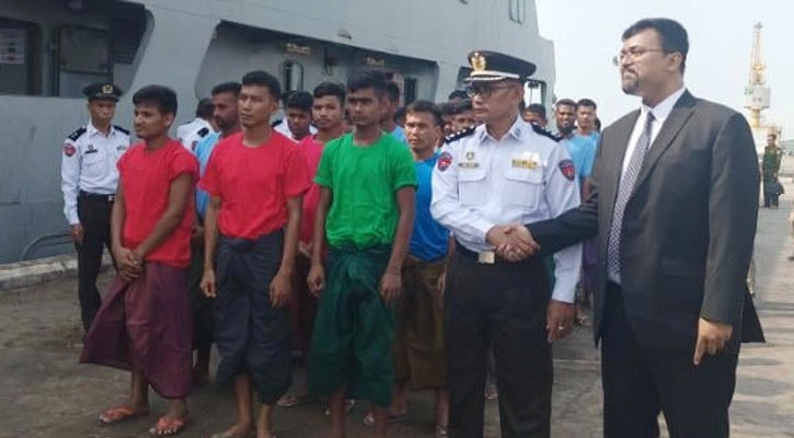 মিয়ানমারের কারাগার থেকে ফিরছেন ১৭৩ বাংলাদেশি