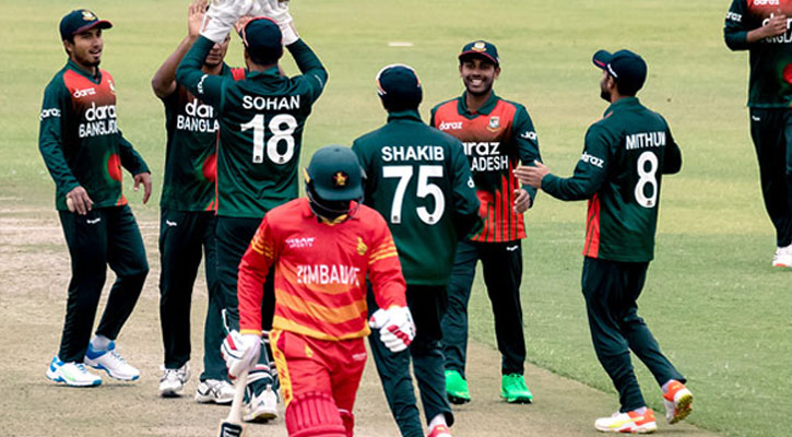 সাকিবের ম্যাজিক বোলিংয়ে বাংলাদেশের জয়