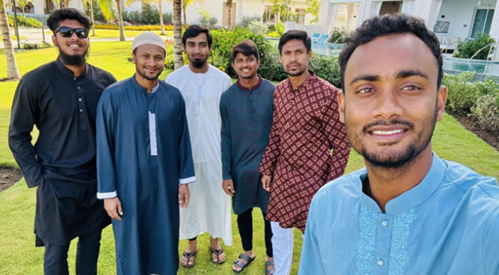 সেন্ট ভিনসেন্টে ক্রিকেটারদের ঈদ উদযাপন