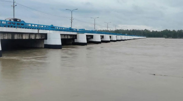 বিপৎসীমার ওপরে তিস্তার পানি, নিম্নাঞ্চল প্লাবিত