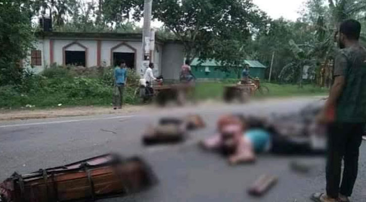 টাঙ্গাইলে প্রাইভেটকার-মাহিন্দ্রা সংঘর্ষে নিহত ২, আহত ৮