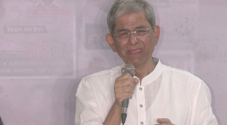 খালেদা জিয়ার জন্য অঝোরে কাঁদলেন মির্জা ফখরুল