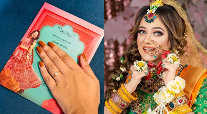 কার্ড প্রকাশ, বিয়ে করছেন দীঘি!