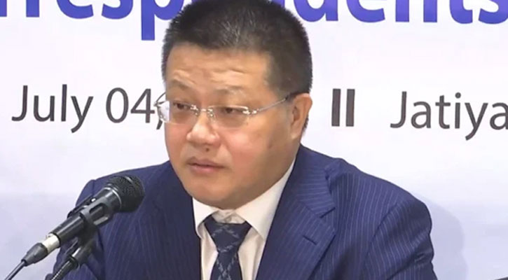 তিস্তা নিয়ে চীন-ভারতের মধ্যে কোনো টেনশন নেই