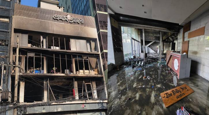 প্রথম আলো-ডেইলি স্টার ও ছায়ানটে হামলার ঘটনায় গ্রেপ্তার ৯