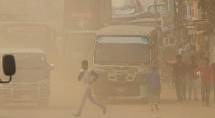 ঢাকার বাতাস আজ ‘অস্বাস্থ্যকর’