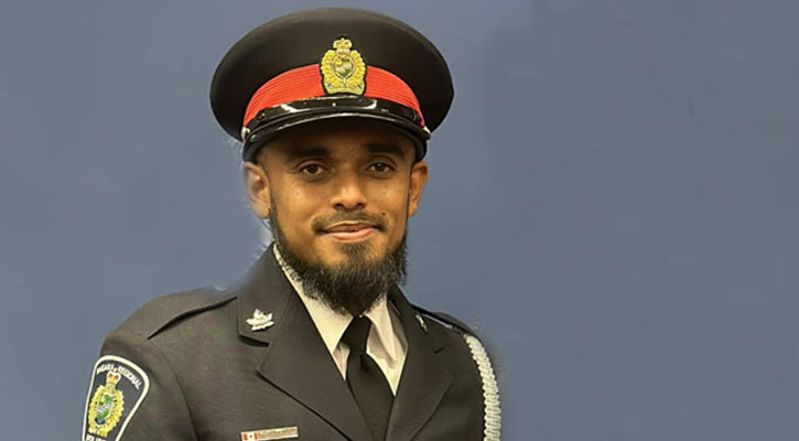 বাংলাদেশের সাবেক ক্রিকেটার এখন কানাডার পুলিশ অফিসার