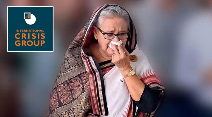 শেখ হাসিনার রাজনৈতিক প্রত্যাবর্তন অনিশ্চিত : আইসিজি