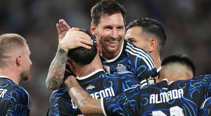 দারুণ এক জয় পেল আর্জেন্টিনা