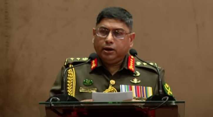 গুজব-ভুল তথ্যে বিভ্রান্ত হওয়া যাবে না: সেনাপ্রধান