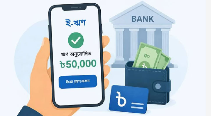 ঘরে বসেই নেয়া যাবে ব্যাংক ঋণ, আবেদন অনলাইনে