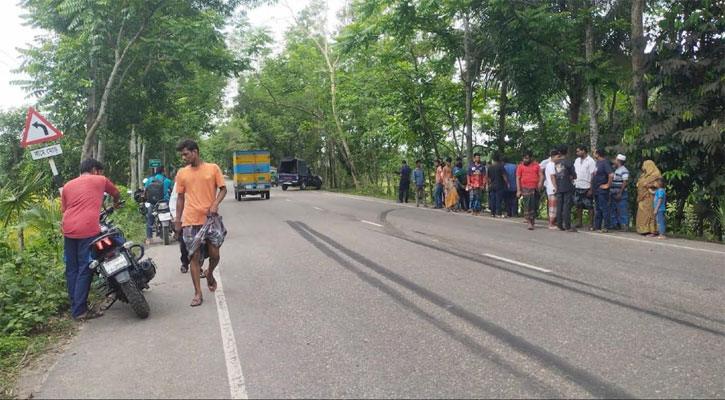 বরিশালে বাসচাপায় দাদি-নাতির মৃত্যু