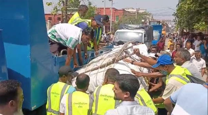 বরিশাল নগরীতে অবৈধ দখল উচ্ছেদ শুরু