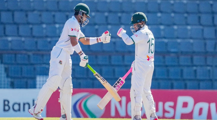 পাহাড় সমান রান নিয়ে বাংলাদেশের ইনিংস ঘোষণা