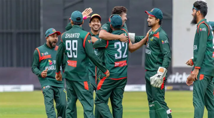 নাহিদ রানার দুর্দান্ত বোলিং, ১৪১ রানে অলআউট জিম্বাবুয়ে