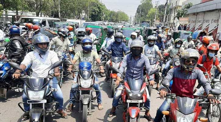 নির্বাচন ঘিরে ৩ দিন বন্ধ থাকবে মোটরসাইকেল চলাচল