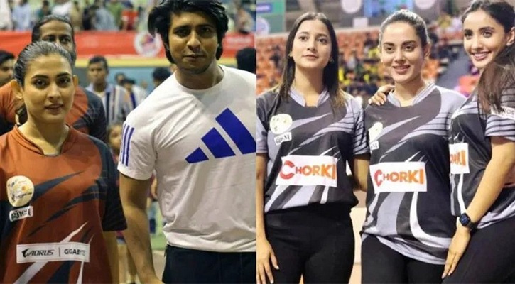 সেলিব্রিটি ক্রিকেট লিগ শুরু, মাঠ কাঁপাচ্ছেন টিভি তারকারা