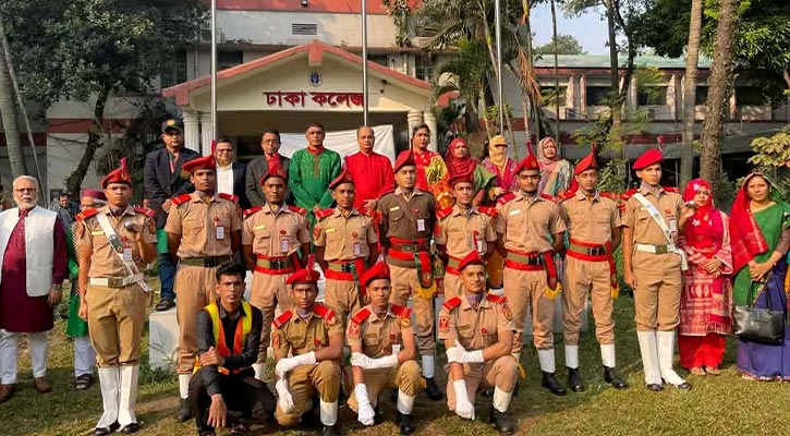 জাতীয় শিক্ষা সপ্তাহ ২০২৬-এ শ্রেষ্ঠ বিএনসিসি গ্রুপ ঢাকা কলেজ