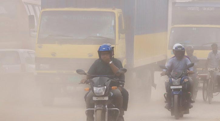 বায়ুদূষণে শীর্ষে ঢাকা, যেসব এলাকায় দূষণ সবচেয়ে বেশি