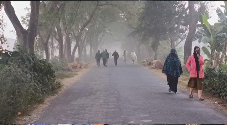 চুয়াডাঙ্গায় জেকে বসেছে শীত