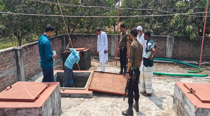 ‘তেল নাই’ লেখা পাম্পে মিলল সাড়ে ৯ হাজার লিটার জ্বালানি