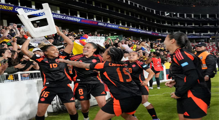 আর্জেন্টিনাকে হারিয়ে ফাইনালে কলম্বিয়া