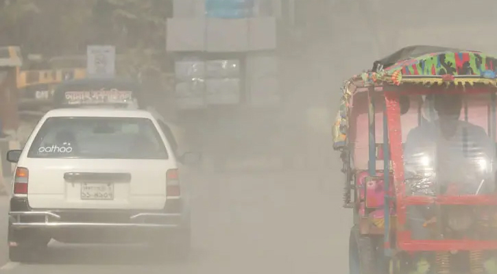 বিশ্বের ১২৭টি শহরের মধ্যে বায়ুদূষণে ঢাকা আজ দ্বিতীয়