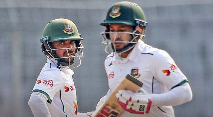 ৪৯১ রানের লিড নিয়ে লাঞ্চে বাংলাদেশ