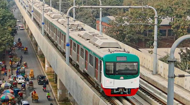 ঈদুল ফিতর উপলক্ষে মেট্রোরেল চলাচল বন্ধ থাকবে আজ
