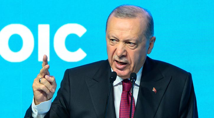 ইসরায়েলে সরাসরি হামলার হুমকি এরদোয়ানের