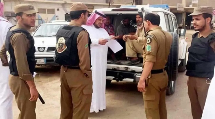 সৌদিতে এক সপ্তাহে গ্রেপ্তার ২১ হাজারের বেশি প্রবাসী