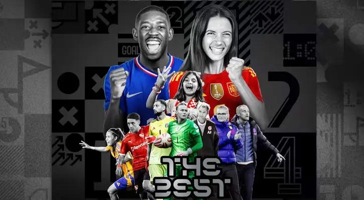 ফিফা দ্য বেস্ট ২০২৫: কে কোন পুরস্কার জিতলেন