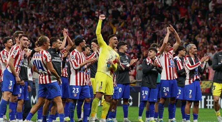 বার্সেলোনাকে থামিয়ে ৯ বছর পর সেমিফাইনালে অ্যাতলেটিকো