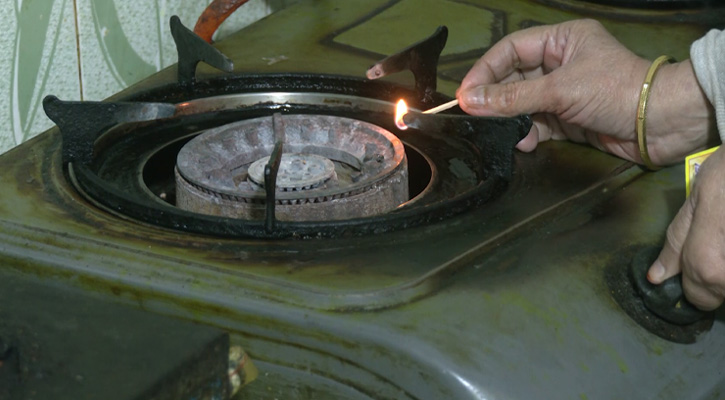 রাজধানীতে গ্যাসের ভালভ ফেটে গেছে, তীব্র গ্যাস সংকট