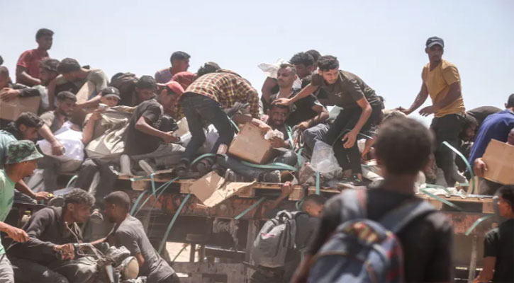 গাজায় থামছেই না ইসরায়েলি হামলা, নিহত আরও ১০৪ ফিলিস্তিনি